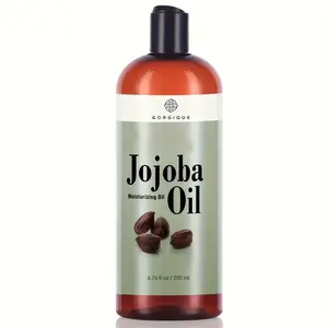 200ml Cold-pressed Pure Jojoba Oil | A Multi-purpose Skin Care Oil, Deeply Hydrating and Water-locking, Nourishing Hair, Gentle Massage, Soothing Skin, and Refreshing