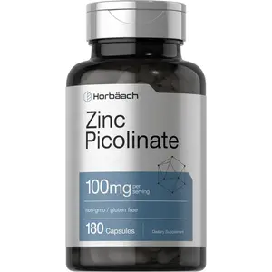 Zinc Picolinate 100mg per serving | 180 Capsules