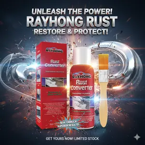 Rust Removal Converter - Instant Rust-Free Primer Anti-Rust Protective Agent for Car Chassis & Metal Parts No Scraping Just Spray & Smile