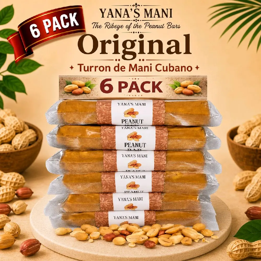 Yana’s Maní- 6 Pack Original Bars