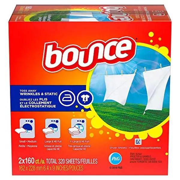 Bounce Dryer Sheets (320 ct.) SCS Bounce Dryer Sheets (320 ct.) SCS