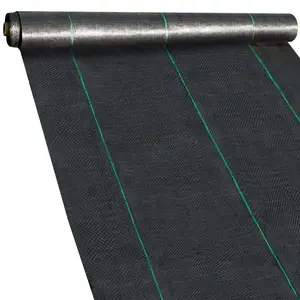 【DealsForYouDays】VEVOR Premium Weed Barrier Fabric Heavy Duty, Woven Weed Control Fabric, High Permeability for Flower Beds & Geotextile Underlayment VEVOR Super Brand Day