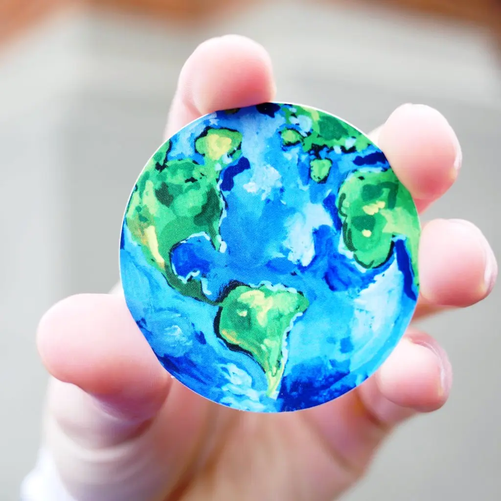 Earth Sticker