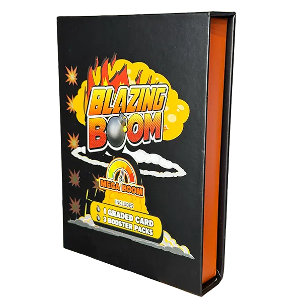 Blazing Boom Box - 1 Graded PSA/BGS Slab + 3 Pokemon Packs (Shipped Sealed)