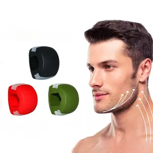 Jawline Trainer 3-Pack, 3-in-1 Food-Grade Silicone Facial Yoga Balls, Jaw Exerciser for Jawline Definition, Face Slimming & Toning