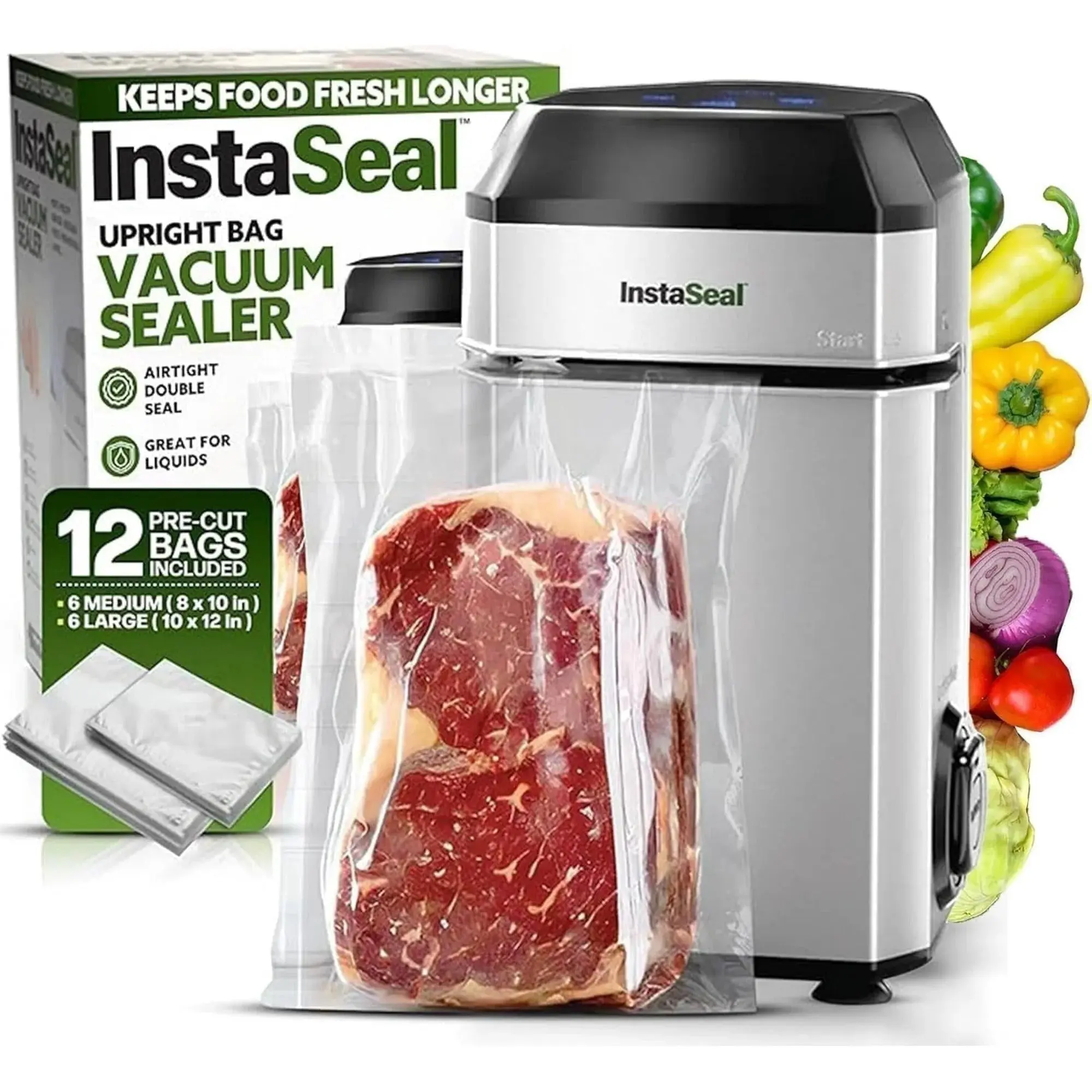 InstaSeal Upright Automatic Vacuum Sealer