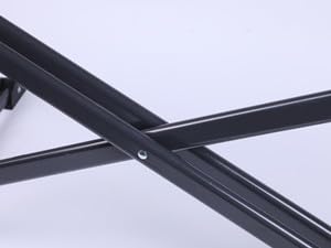 Heated Hammock Camping Chair with Footrest, Heated Camping Chair with Battery, Rocking Swing Chairs, Hammock Chairs with Stand, Heavy Duty (1, Heat Black W/Footrest)