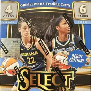 1 (Pack) of 2024 Panini Select WNBA Blaster Box with Exclusive Pink Ice Prizms