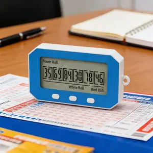 Portable AI Lottery Number Machine | Random & Saved Numbers for Powerball Mega Millions