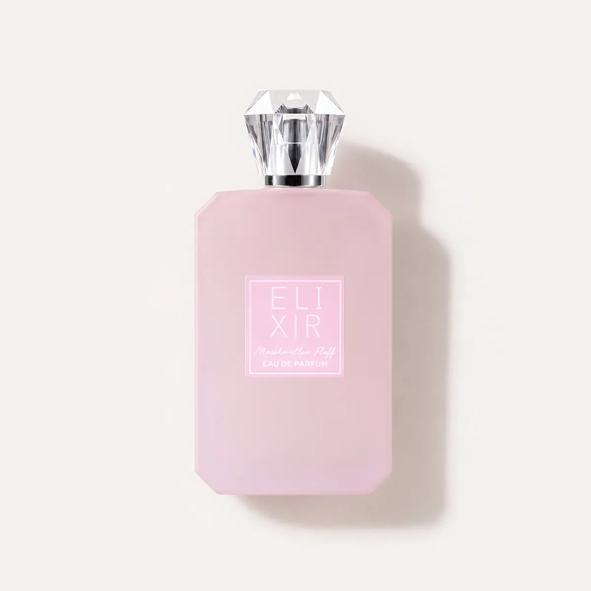 Elixir Marshmallow Fluff EDP – 3.4 fl oz (100ml), Women's Perfume, Warm Sweet Gourmand Fragrance with Pink Marshmallow, Whipped Vanilla & Coconut - Long-Lasting Everyday Scent