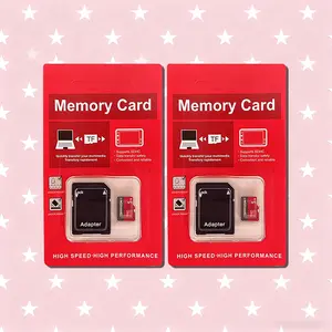 Memory card - TF/SD memory cards for devices such as smartphones, cameras, and tablets - plug-and-play, supporting PSP games, etc.