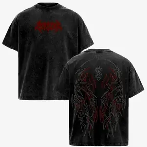 Berserk Pump Cover T-Shirt – Vintage Washed Oversized Gym Streetwear Tee, Heavy Cotton Fitness Top, Dark Aesthetic Unisex Apparel, Soft Loose Fit for Workout & Training Y