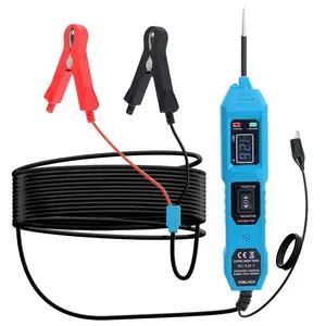 Canvcle Power Circuit Probe Tester 3.5-36V DC Automotive Tester with LCD Display, Built-in Flashlight, Continuity Short Circuit Finder & Overload Protection for Cars, Trucks, Motorcycles