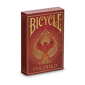 Bicycle Fyrebird Playing Cards Red