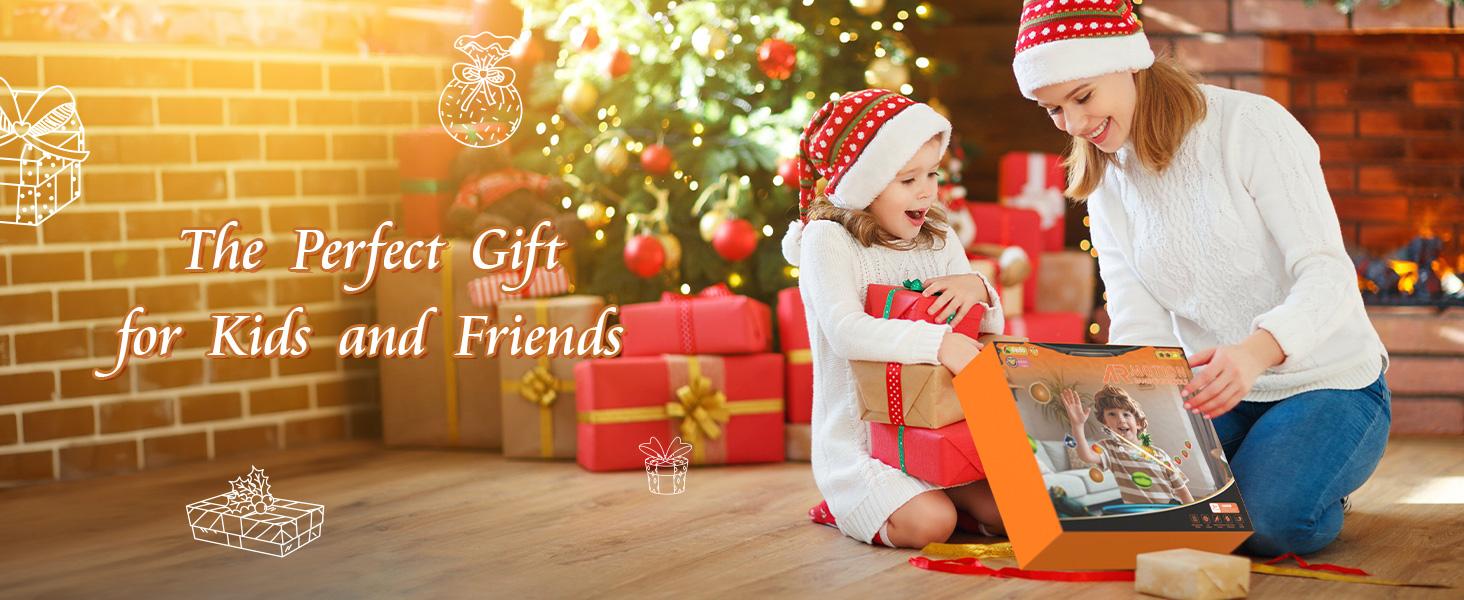 MetFut - The Active Play System for Kids & Families Game Console Motion Video Game Console for Kids & Adults, Plug & Play AR Camera Games for TV, for Indoor Physical Play & Interactive Family Fun. Great for Family Game Night, Playtime, and Playdates