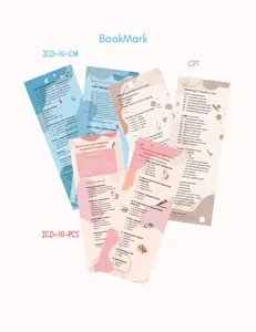BookMark for ICD-10-CM ICD-10-PCS & CPT Coding Books Best for Medical Coding Students Essential Medical Reference