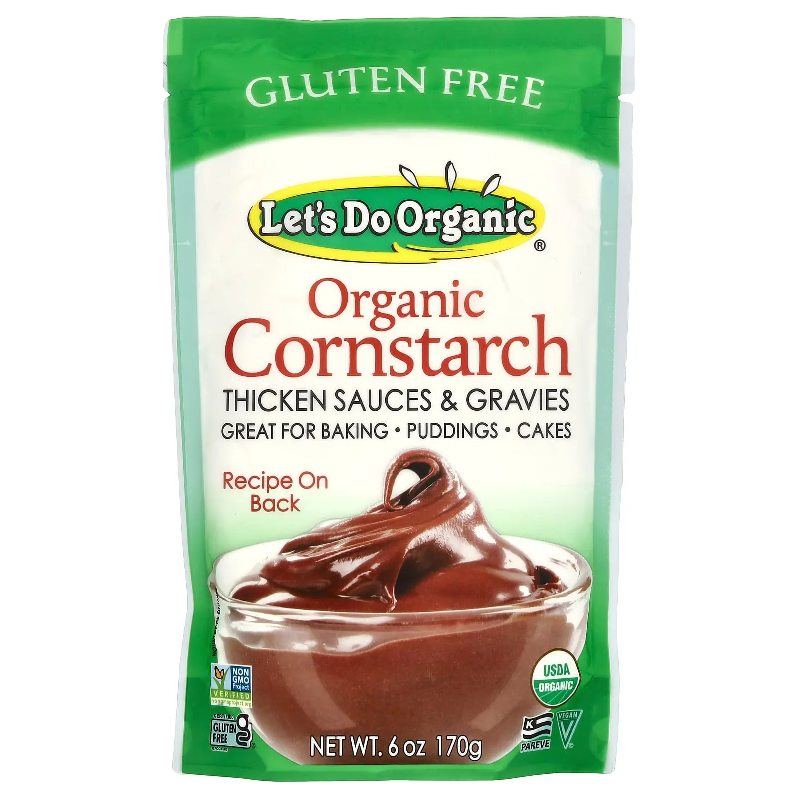 Let's Do Organic, Organic Cornstarch, Gluten Free, 6 oz (170 g)