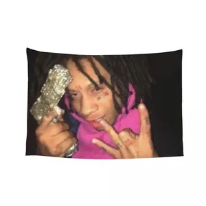 Interesting Trippie red aesthetic Tapestry House Decor Room Decorations Aesthetic Things To Decorate The Room Tapestry