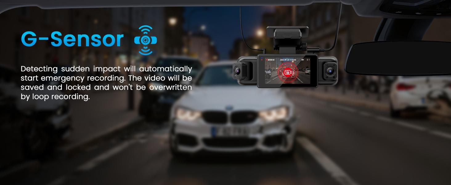 【24/7 Parking Mode Hardwire Kit】IIWEY N5 360° No Blind Spots! 4-LensDash Cam 1080P I Front/Rear/Sides Protection I 8 IR LampsSuper Night Vision I 5G & FREE 128GB SD dashcam wifi car 【24/7 Parking Mode Hardwire Kit】IIWEY N5 360° No Blind Spots! 4-LensDash Cam 1080P I Front/Rear/Sides Protection I 8 IR LampsSuper Night Vision I 5G & FREE 128GB SD dashcam wifi car