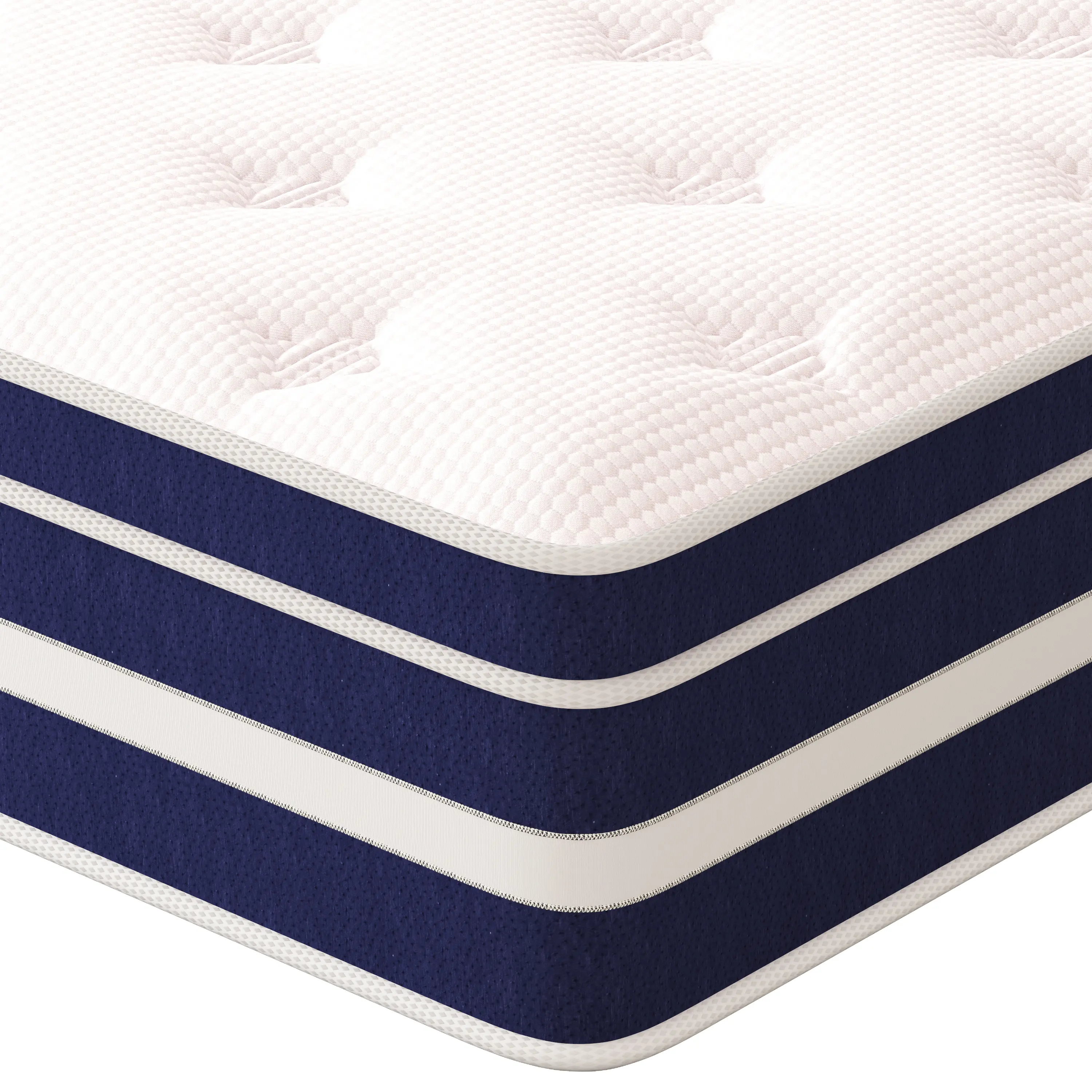 14 Inch Double Queen Size Bed, Hybrid Cooling Gel Memory Foam and Pocket Spring Mattress, Medium Firm Support, No Fiberglass, Washable Mattress, Medium Firm Comfortable Sleep, Sweet Night Bed,new house