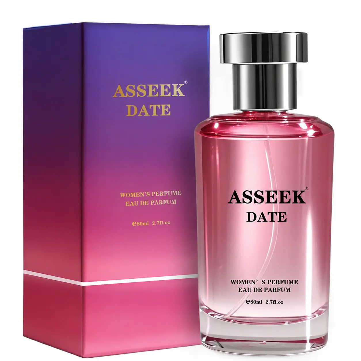 ASSEEK DATE Perfume  (The Long-Lasting perfume ) - Eau De Perfume 80ml (2.7fl Oz) vanilla Gourmet tune (Caramel vanilla flavor),back to school