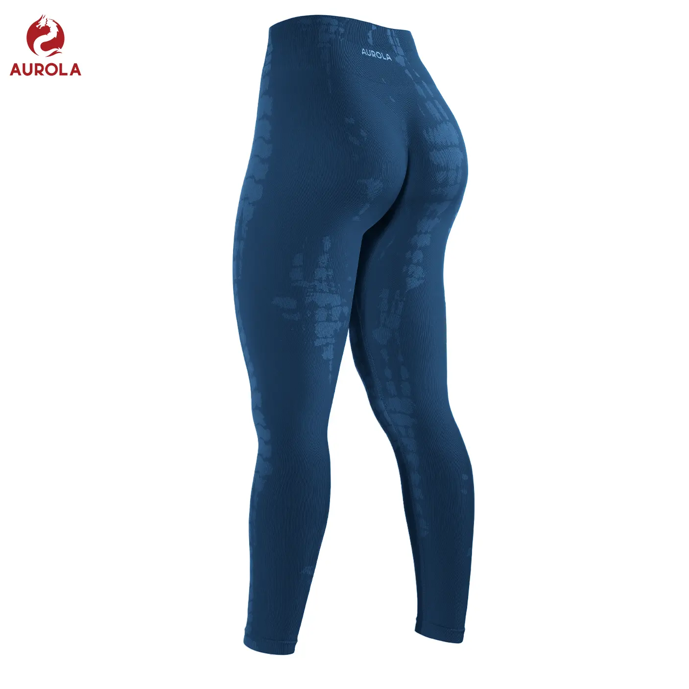 AUROLA Serpent Snake Seamless Scrunch Workout Leggings for Women,Girls Squat Proof Ribbed Thick Active Gym Pants tiktokshopbacktoschool