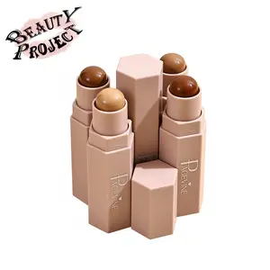 5 in 1 Matte Makeup Stick, Contour Concealer Highlight Blush Color Corrector All-in-One Face Stick, Long-Lasting Creamy Blendable