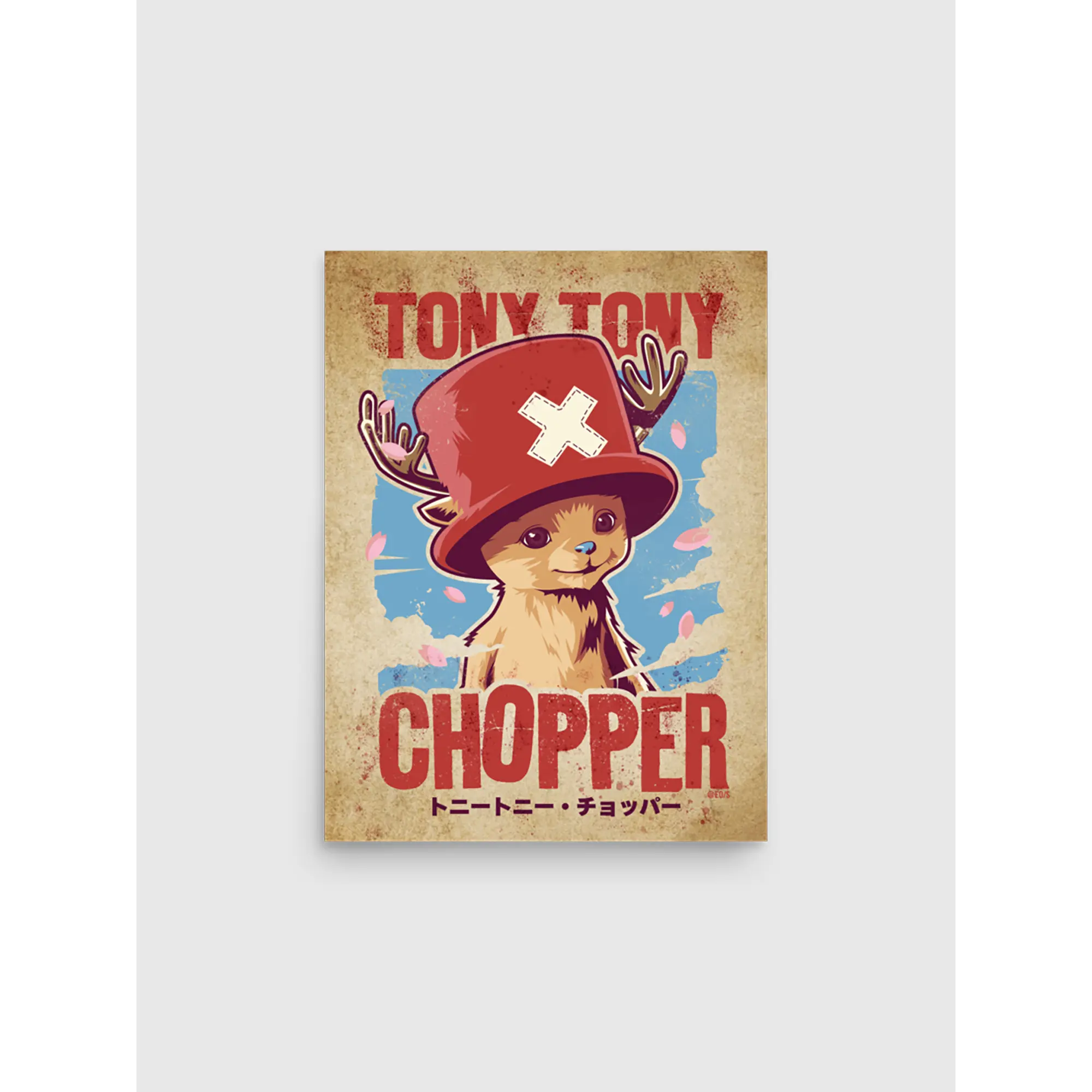 One Piece Tony Tony Chopper Premium Poster – Wall Art Print for Bedroom, Room Decor, Fan Gift