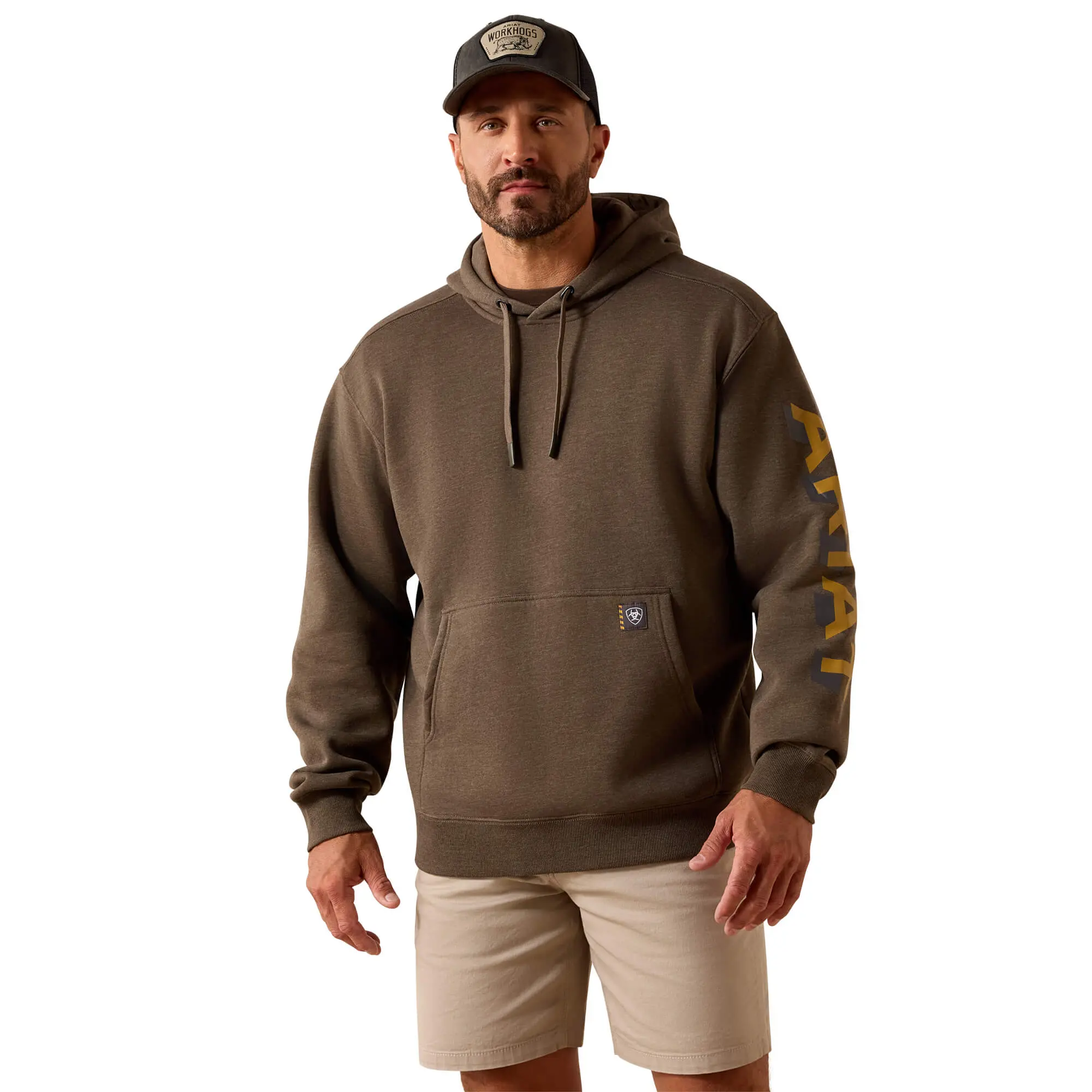 Men's Rebar Lightweight Logo Hoodie