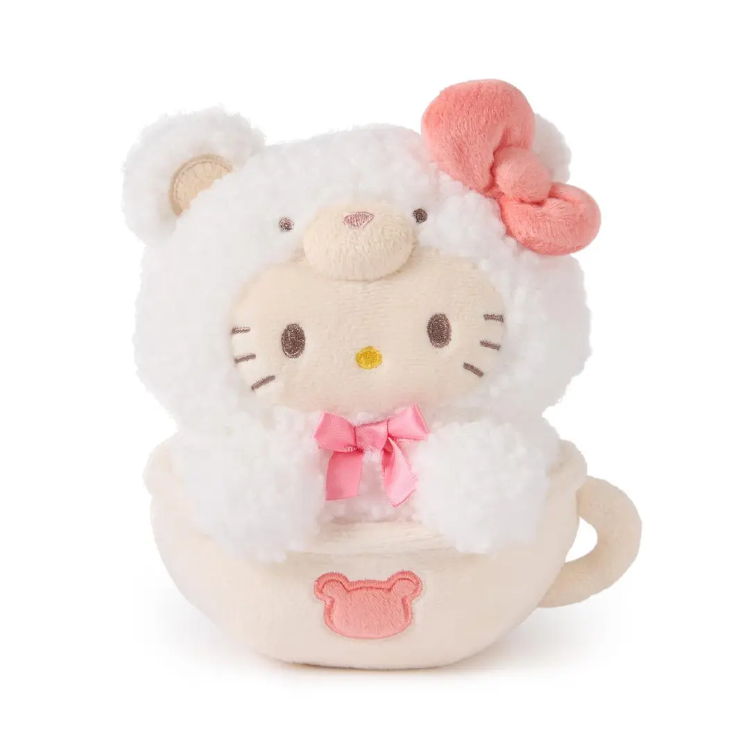 GUND Sanrio Hello Kitty Café Latte 6-in Soft Stuffed Kawaii Stuffed Animal Collectible Plush Toy, Kawaii Stuffed Animals