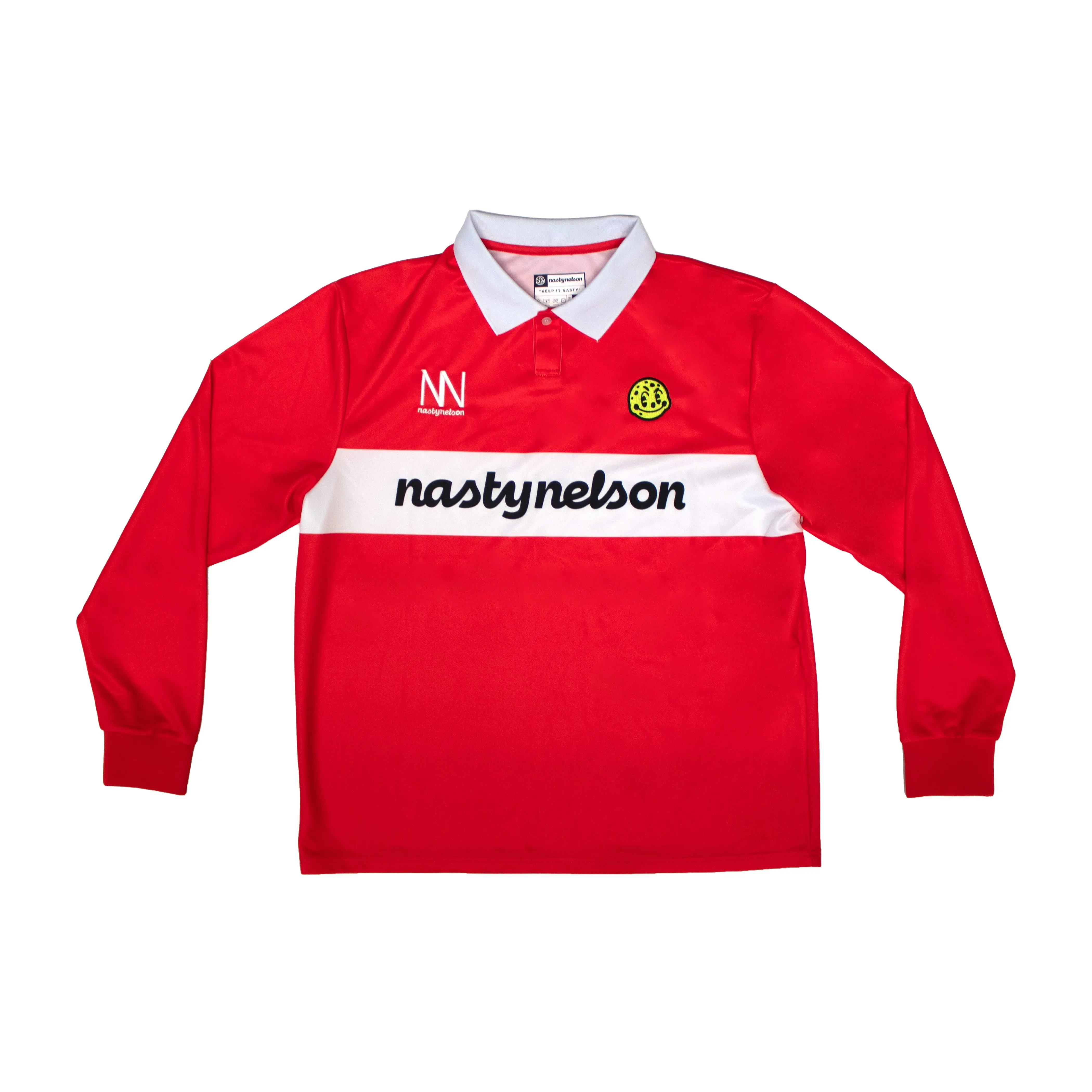 Nasty Nelson Pickleball Performance Jersey Collared (LS)