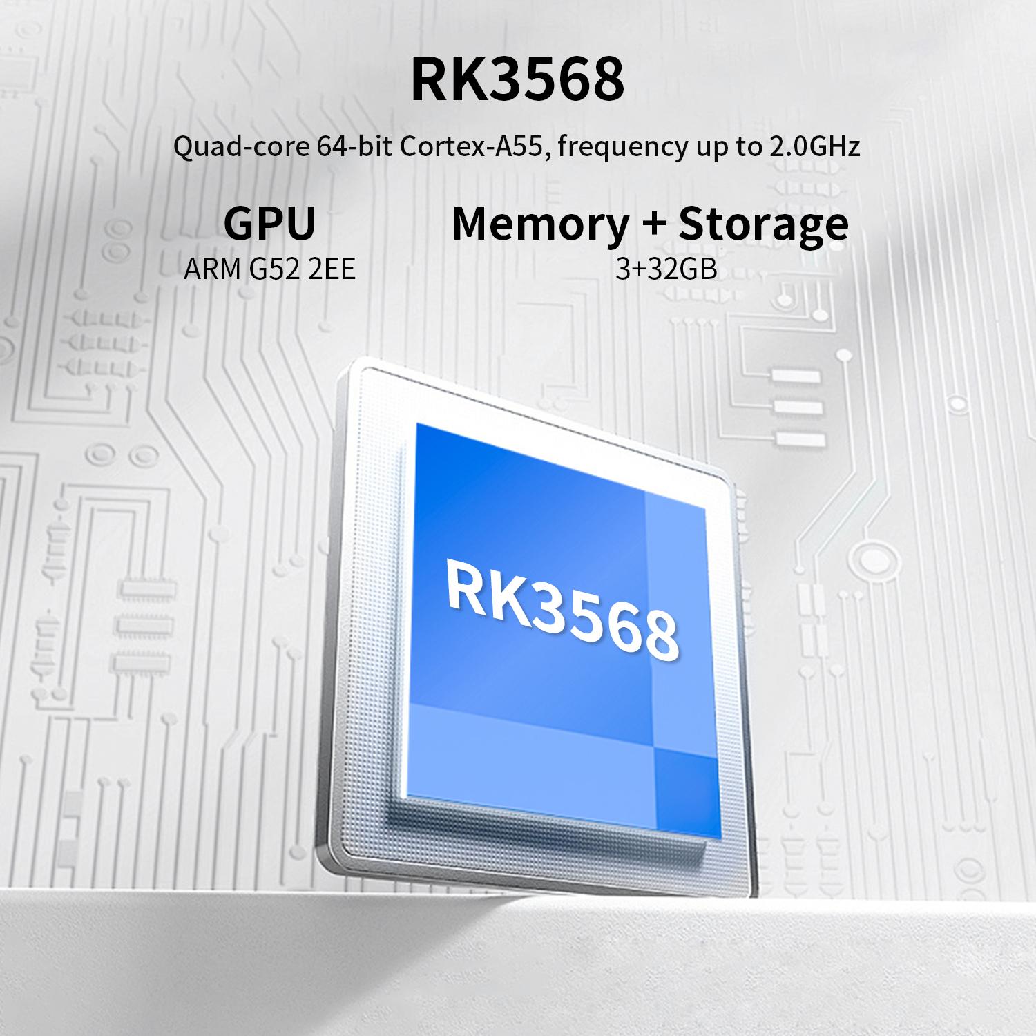 ANBERNIC RG DS Handheld Game Consoles RGDS Retro Gaming Console Dual-screen Video Game Console 3+32GB Android 14 Portable Pocket Arcade No Card 4000mAh Battery WiFi Bluetooth HD Output Turquoise Blue