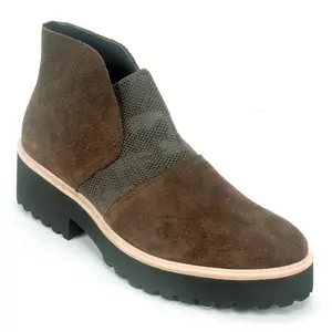 All Black Nu Banded Bootie