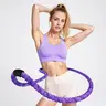 【BESTGOD】 Weighted Hula Hoop - 3.3lb Alloy Soft Spring, Double Connection Design, Waist-Friendly Quiet Home Fitness Equipment, Core Training Support, Full Body Workout, Boosts Coordination & Flexibility, Easy Easter Gift