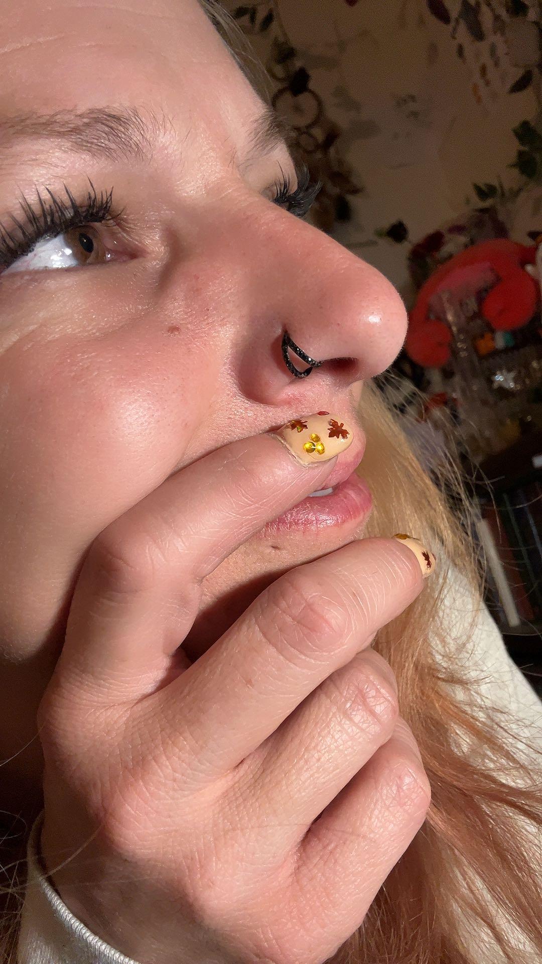 Oufer 20G AAA+ Grade CZ Hinged Double Row Nostril Piercing Nose Ear Hoop Ring 316L Stainless Steel 5mm-12mm Inner Diameter Cubic Zirconia Jewelry Oufer 20G AAA+ Grade CZ Hinged Double Row Nostril Piercing Nose Ear Hoop Ring 316L Stainless Steel 5mm-12mm Inner Diameter Cubic Zirconia Jewelry