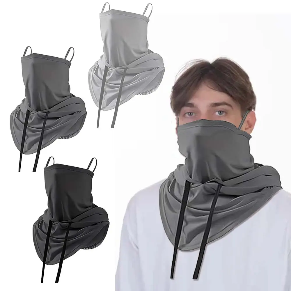 3 Pack Cooling Breathable Balaclava Sun UV Protection Hood, Dust & Wind Guard Full Face Cover for Men, Women for Motorcycle Cycling