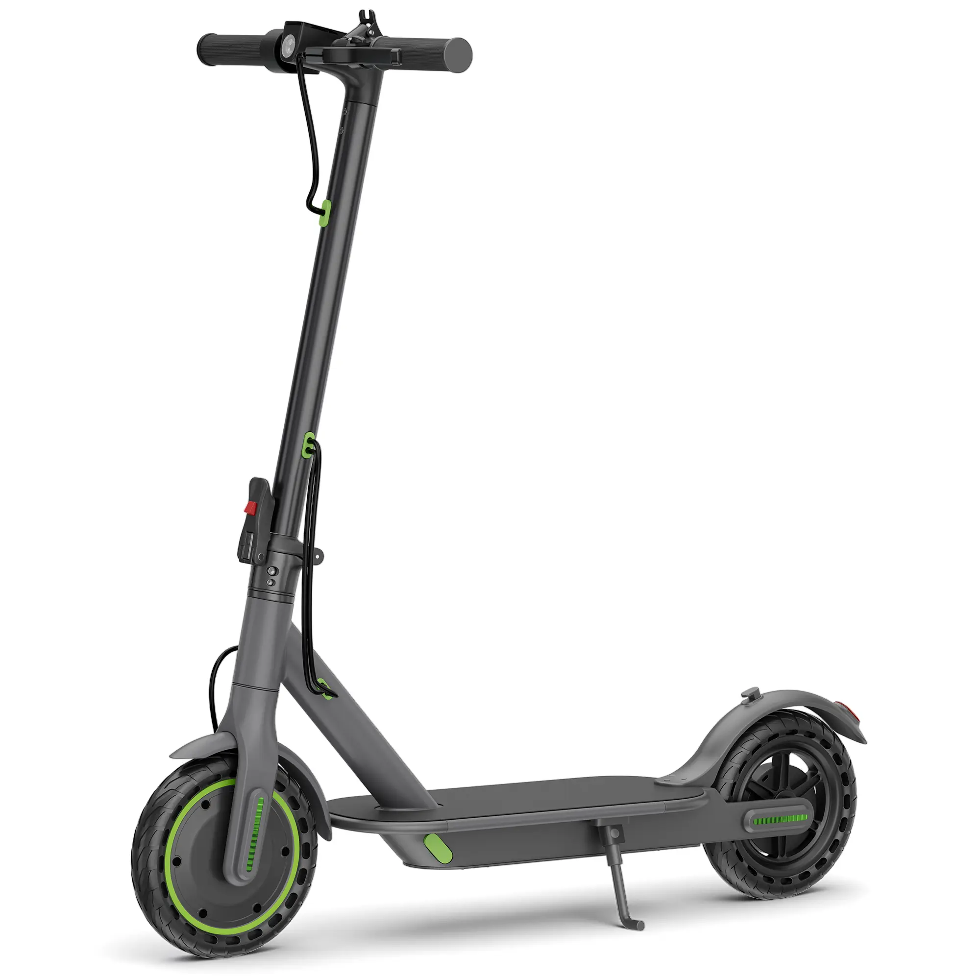 Youth Electric Scooter - Foldable, Lightweight Sports & Outdoor Scooter Equipment with 350W Motor, App Control, 15MPH Speed, 20KM Range, 100KG Max Load, Solid Rubber Tires