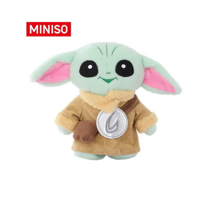 Star Wars Series Sitting Grogu Character Doll Stuffed Toy - Macaron Themed Kawaii Soft Stuffed Unisex Anthropomorphic Cute Collectibles, House Decoration, Special Occasion Gift
