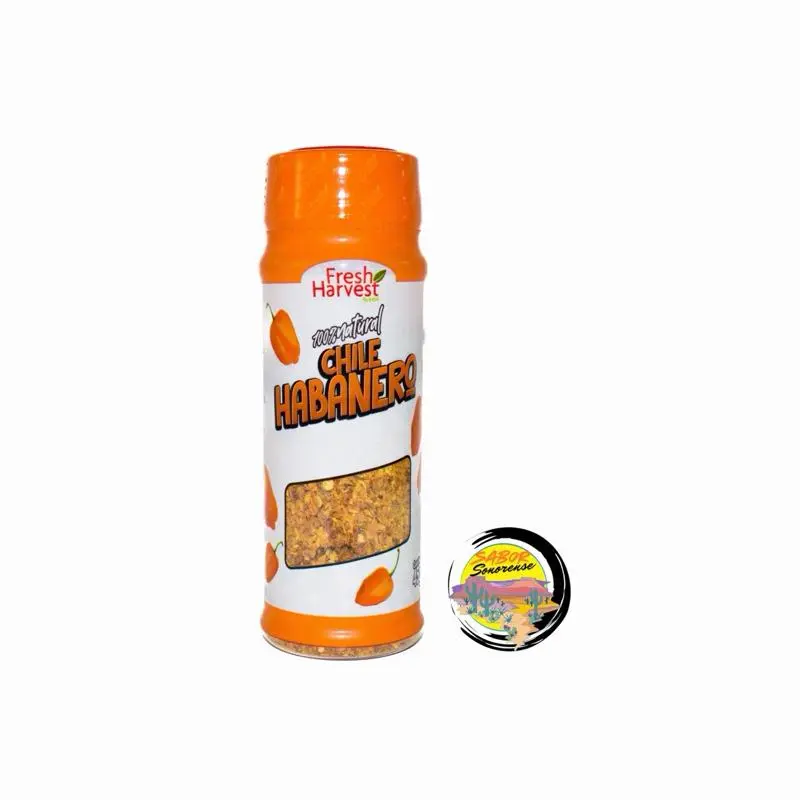 Chile Habanero Molido 45g – Picante Natural Extra Fuerte - Ground Habanero Pepper