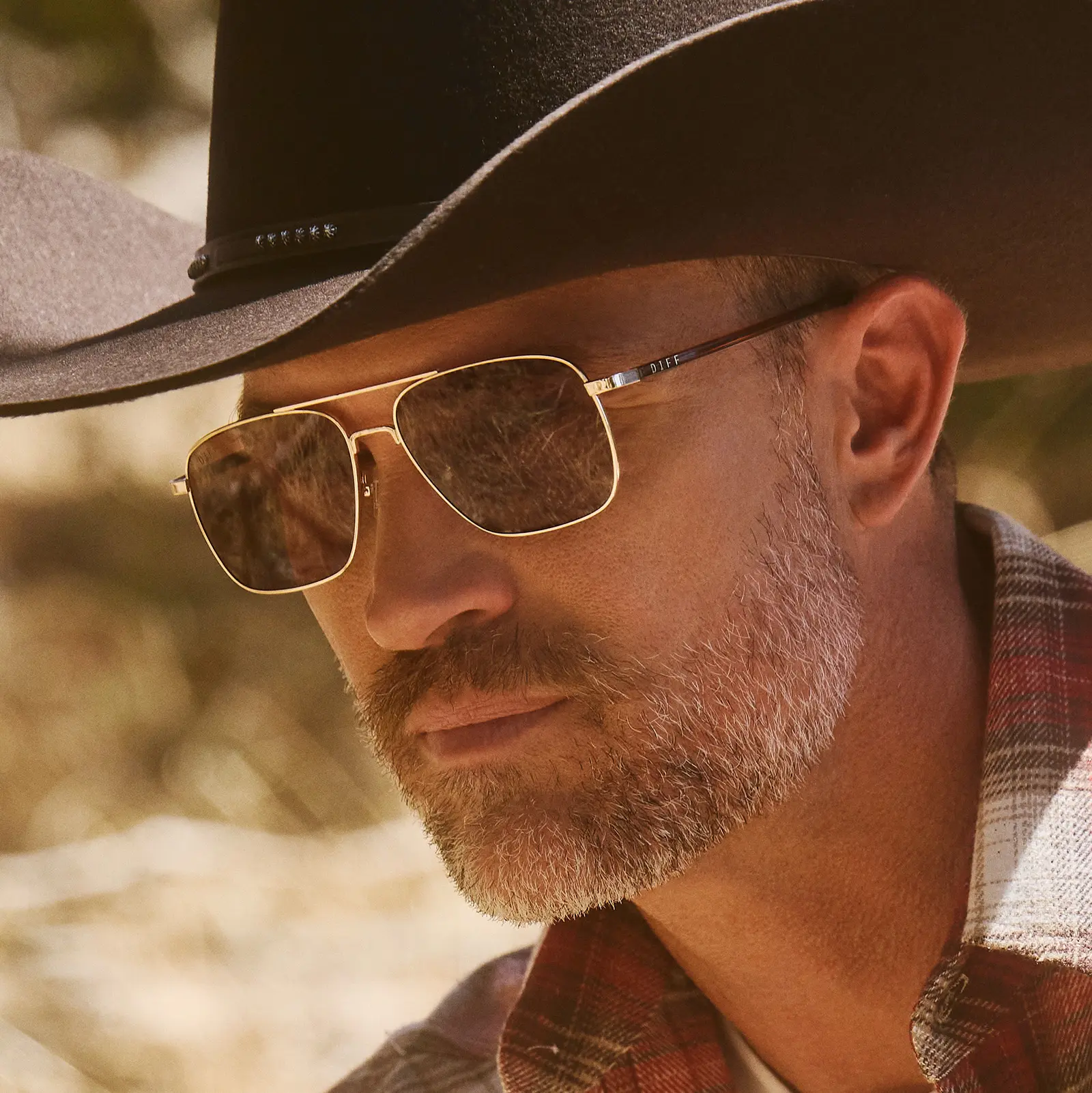 DIFF x Yellowstone Sunglasses - Mens Polarized Frames