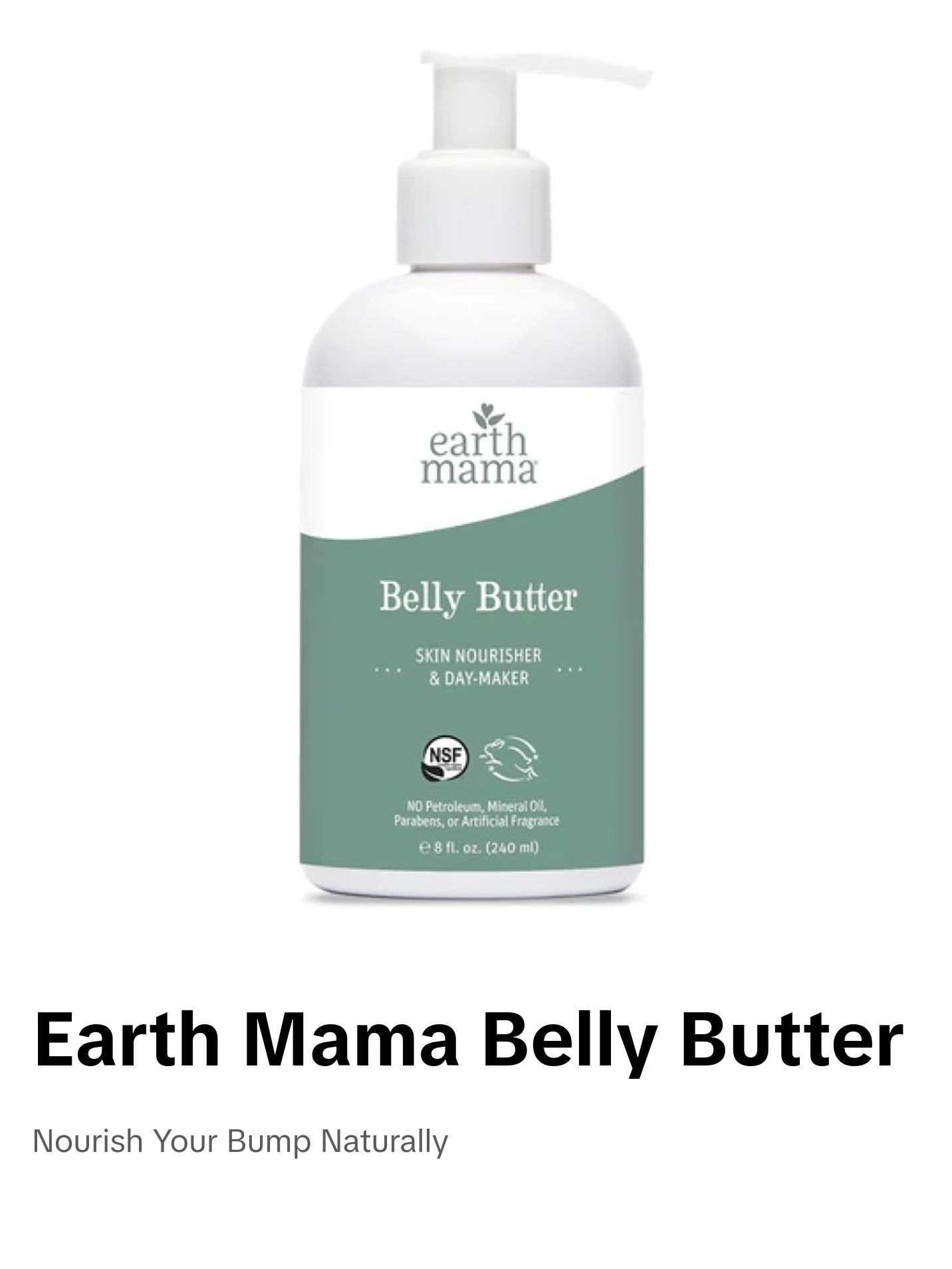 Earth Mama Belly Butter