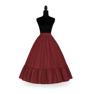 Kakentli Folklorico Dance Practice Skirt, Poplin, Doble Vuelo, Vintage Collection