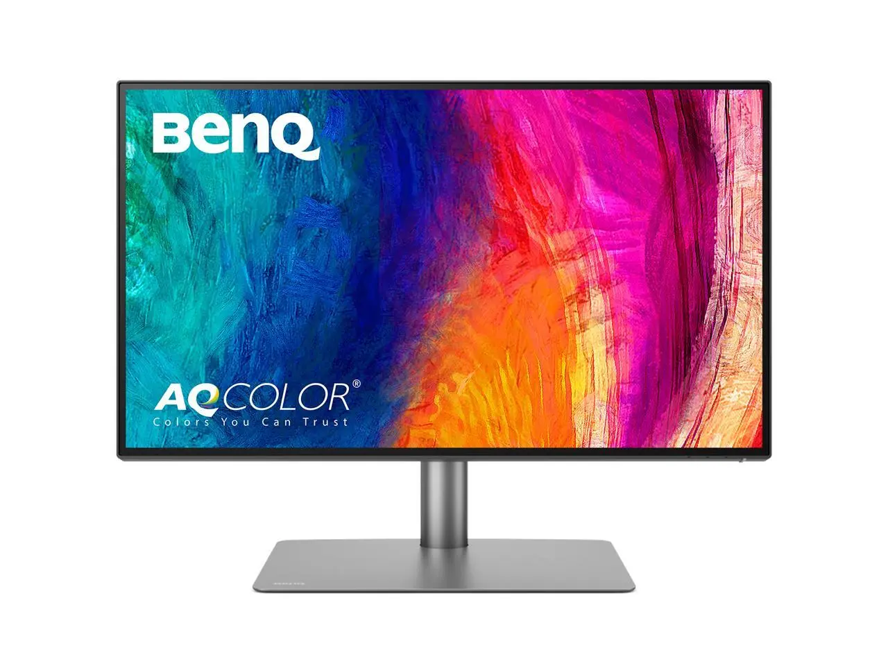 BenQ PD2725U 27" 4K UHD Thunderbolt 3 Monitor | HDR | Mac-Ready | 100% sRGB and 95% P3 ¦Hotkey Puck¦DualView¦Ergonomic| AQCOLOR and Eye-Care tech , Black