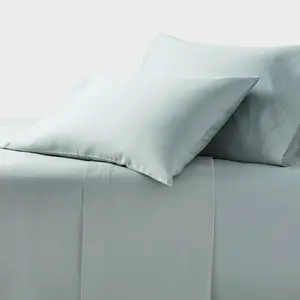 California King 800 Thread Count 4pc Hotel Collection Sheet Set Single Baratta Light Teal Green - Threshold