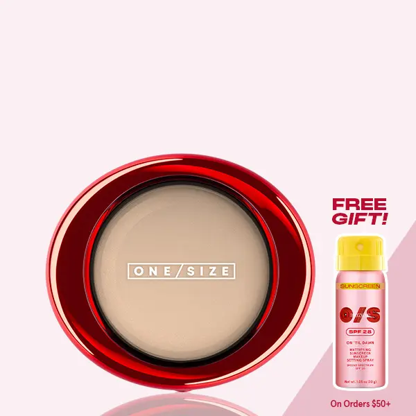 ONE/SIZE Bouclé Silk Airbrushed Talc-Free Finishing Powder - Luxe Baked Texture, Sheer Dimensional Coverage, 12-Hour Wear, Makeup Cosmetic