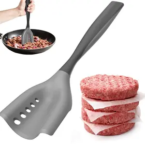 Multi-Purpose Meat Chopper & Mincing Spatula – Heat-Resistant Hamburger Grinder & Potato Masher for Everyday Cooking