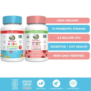 MaryRuth's Kids Daily Health & Digestion Bundle - Kids Multivitamin Gummies, Organic Probiotic Gummies