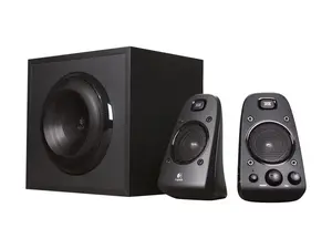 Logitech Z623 400 Watt Home Speaker System, 2.1 Speaker System - Black Logitech Z623 400 Watt Home Speaker System, 2.1 Speaker System - Black