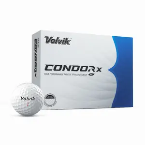 Volvik Condor X Golf Balls - Tour Performance Precise Spin & Accuracy Soft Cast Urethane Cover Hyper W-Carbonic Power Core