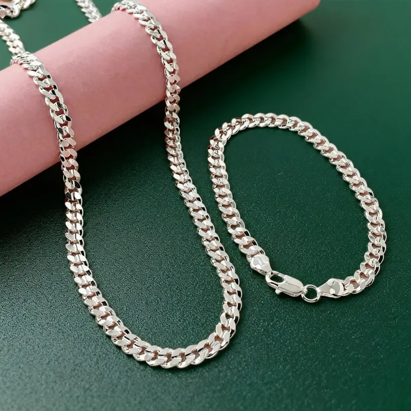 David Yurman 925 Sterling Silver 7mm Men's Large Box Chain Bracelet - 7